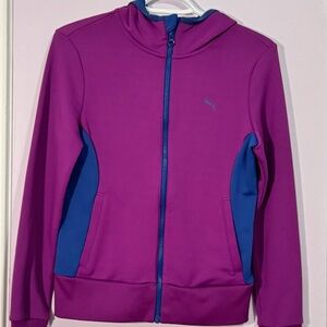 Puma Women's Purple and Blue Jacket